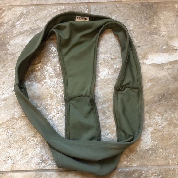 Olive Green Cheeky Bikini Bottom (Size S) - Picture 4 of 4